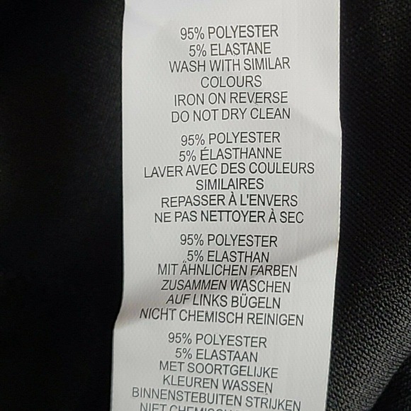 NWT Nastygal Collection Black Tulip Hem Tie Waist Skirt Size 2 - Picture 7 of 9